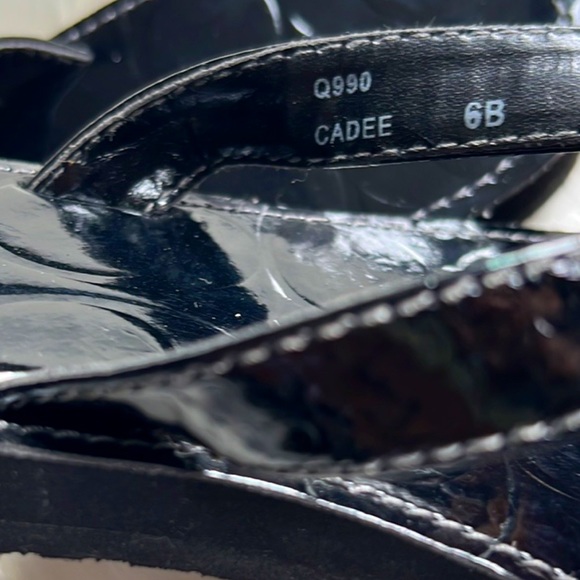 NWOT Coach Poppy Black Sandals - Picture 2 of 3